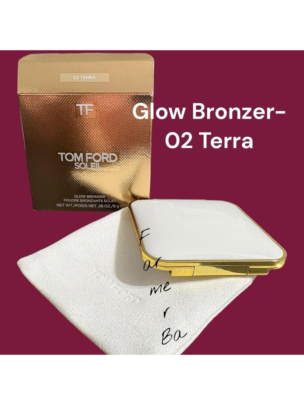 Tom Ford Soleil Glow Bronzer 02 TERRA Full Size ••NEW IN BOX••